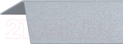 Уголок отделочный Rico Moulding 103 Серый с тиснением (30x30x2700)