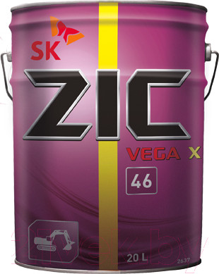 Индустриальное масло ZIC Vega 46 / 192635 (20л)