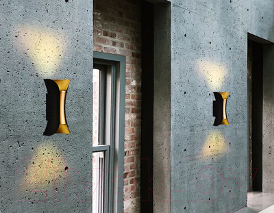 Светильник Ambrella FW193 BK/GD/S (черный/золото/песок)