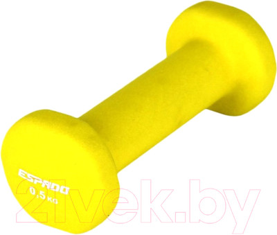 Гантель Espado ES1115 (0.5кг, желтый)