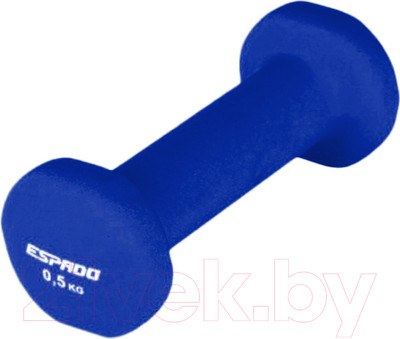 Гантель Espado ES1115 (0.5кг, синий)