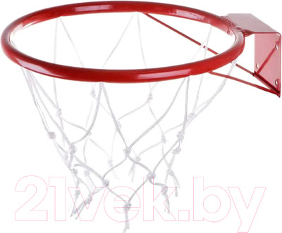 Баскетбольное кольцо No Brand КБ31 №3 с сеткой (295мм)
