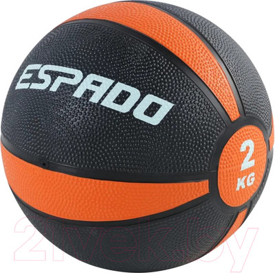 Медицинбол Espado ES2601 (2кг, оранжевый)