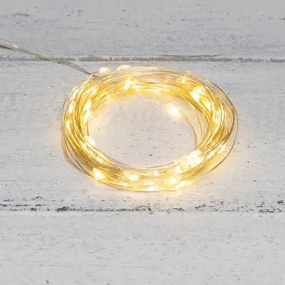 Светодиодная гирлянда Neon-Night Роса 315-976 LED (10м, теплый белый)