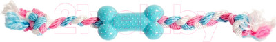 Игрушка для собак Duvo Plus Кость с веревками / 11428/DV