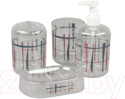 Набор аксессуаров для ванной Rosenberg RPL-350009-4