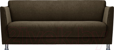 Диван Brioli Куно трехместный (J5/коричневый)