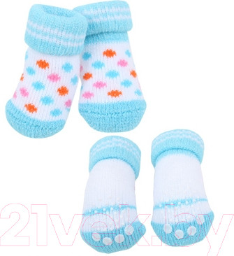 Носочки для животных Puppia Polka Dot II / PAOC-SO1269-SB-S (голубой)