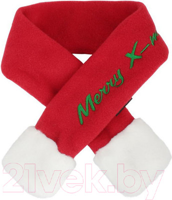Шарф для животных Puppia Santa / PDDF-SM23-RD-M (красный)