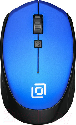 Мышь Оклик 488MW (синий/черный)