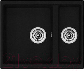 Мойка кухонная Longran Enigma ENG555.460 15 (оникс)
