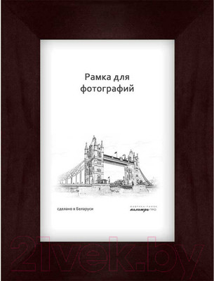 Рамка ПАЛИТРА 630/3007 35x50 (темно-вишневый)