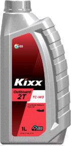 Моторное масло Kixx Outboard 2-Cycle Oil 2T / L5861AL1E1 (1л)