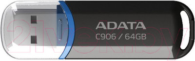 USB flash накопитель A-data Classic C906 (64GB, черный)
