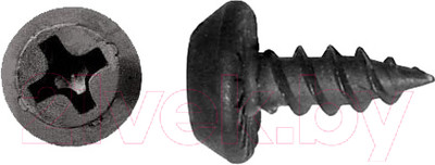 Саморез Starfix Острый для листового металла 3.5x9.5 / SMC1-51898-1000 (1000шт, фосфат)