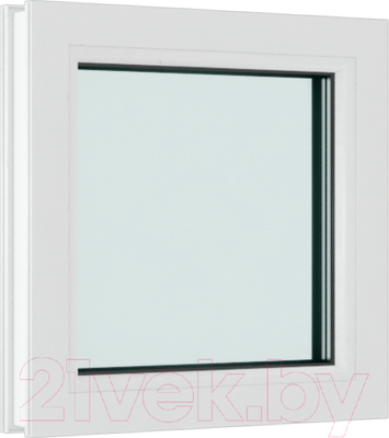 Окно ПВХ Rehau Одностворчатое глухое 2 стекла (700x700x60)