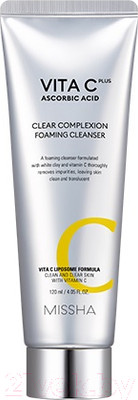 Пенка для умывания Missha Vita C Plus Clear Complexion Foaming Cleanser (120мл)