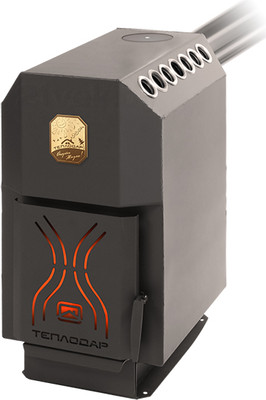 Печь отопительная Теплодар ТОП 200 (со стальной дверцей)