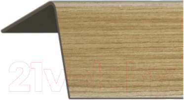 Уголок отделочный Rico Moulding 120 Дуб Рустикальный с тиснением (30x30x2700)