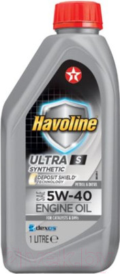 Моторное масло Texaco Havoline Ultra S 5W40 / 801339NKE (1л)