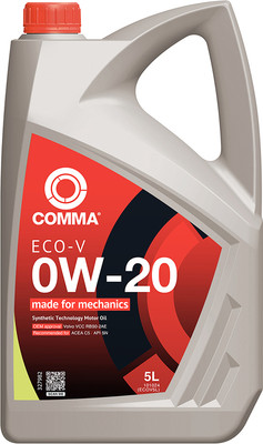 Моторное масло Comma Eco-V 0W20 / ECOV5L (5л)