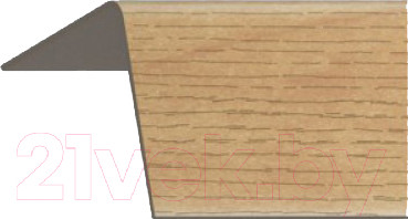 Уголок отделочный Rico Moulding 118 Орех Грецкий с тиснением (30x30x2700)