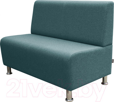 Диван Brioli Руди двухместный (J16/азур)