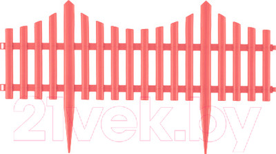 Изгородь декоративная Palisad 65018 (коралловый)