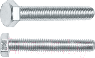 Болт Starfix Шестигранник М5х60 DIN 933 прочность 5.8 / SMC1-12513-100 (100шт, оцинкованный)