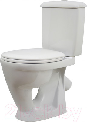 Унитаз напольный Оскольская керамика Радуга тарельчатый (Стандарт А)