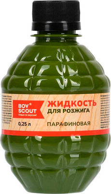 Жидкость для розжига Boyscout Парафиновая / 61035 (0.25л)