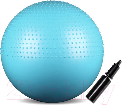 Фитбол массажный Indigo Sport Anti-Burst IN003 (65 см, бирюзовый)