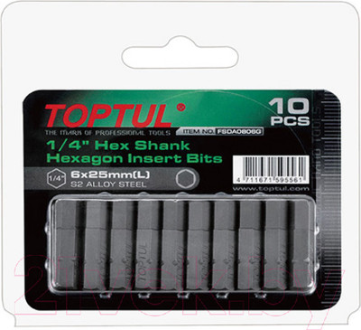 Набор бит Toptul FSDA0808G