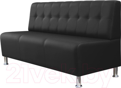 Диван Brioli Руди Р трехместный (L22/черный)