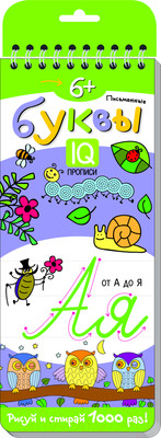 Пропись Айрис-пресс Письменные буквы от А до Я / 9785811274536