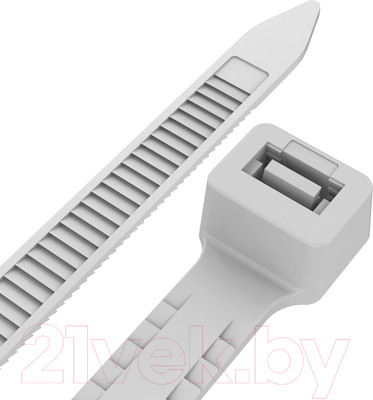 Стяжка для кабеля Rexant 67-0202 (100шт, белый)