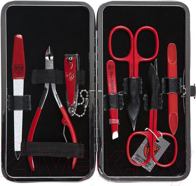 Набор для маникюра Three Swords 58368МC Red Cut