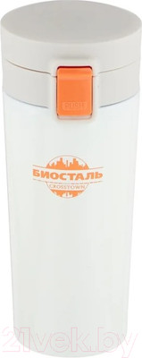 Термокружка Биосталь Crosstown NMT-400W (0.4л, шампань)