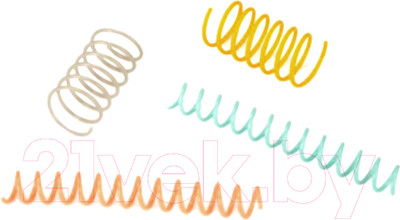 Набор игрушек для кошек Beeztees Спиральная пружина / 430010 (4шт)