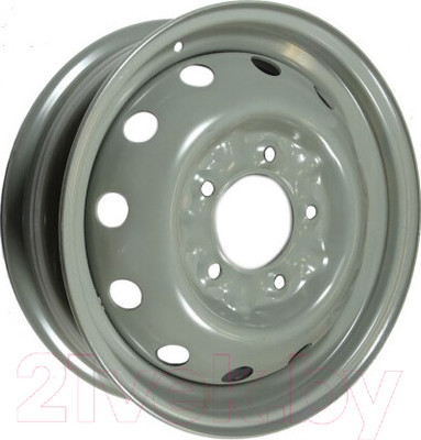 Штампованный диск ТЗСК Нива-21214 16x5.5" 5x139.7мм DIA 98.6мм ET 52мм Сильвер