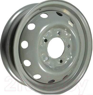 Штампованный диск ТЗСК Нива-21214 16x5.5" 5x139.7мм DIA 98.6мм ET 52мм Серо-зеленый