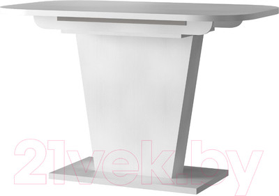 Обеденный стол Eligard Sheldon 118(157)х72х76 (белый структурный)