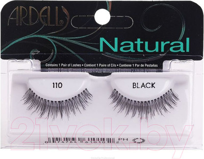 Накладные ресницы ленточные Ardell Natural Lashes 110 Black