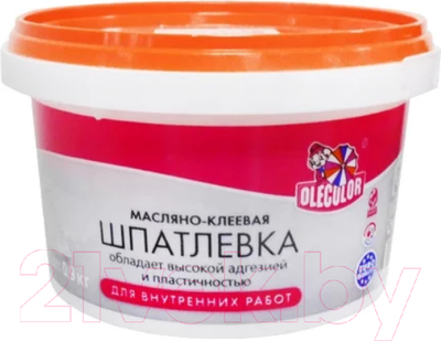 Шпатлевка готовая Olecolor Масляно-клеевая для внутренних работ (900г)