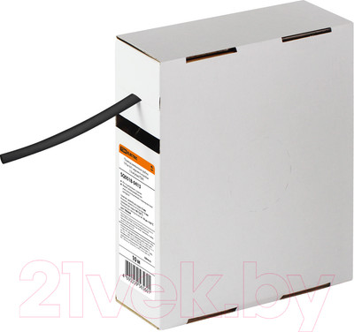 Трубка термоусаживаемая TDM SQ0518-0413 (черный)