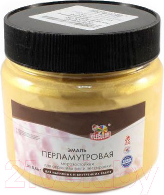 Эмаль Olecolor Перламутровая универсальная (300г, золото)