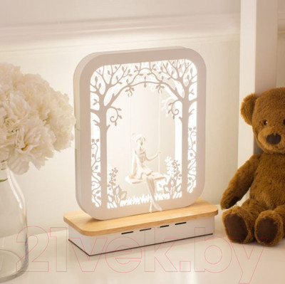 Прикроватная лампа Home Light Астерия F034-2 (белый)