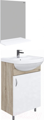 Комплект мебели для ванной Onika Эко 52 3в1 (105204)