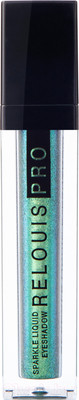 Тени для век Relouis Pro Eyeshadow Sparkle Liquid тон 35 Miracle Green