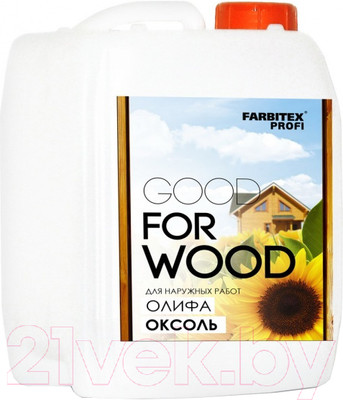 Олифа Farbitex Profi Wood Оксоль марка ПВ (5л)